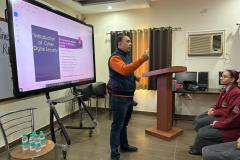 39th Cyber Security Seminar in Play ways Senior Sec. School , Lahori Gate Patiala