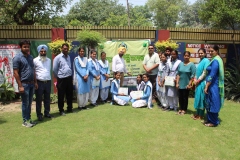 Awareness program on plantation in different training institutes in Patiala July 2017