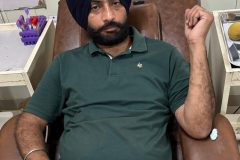 Blood Donation by Arvinder Singh to Mark the Upcoming 10th Anniversary of Umang Welfare Foundation