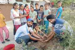 June- 2022 Planation With School Kids at  Badi Nadi