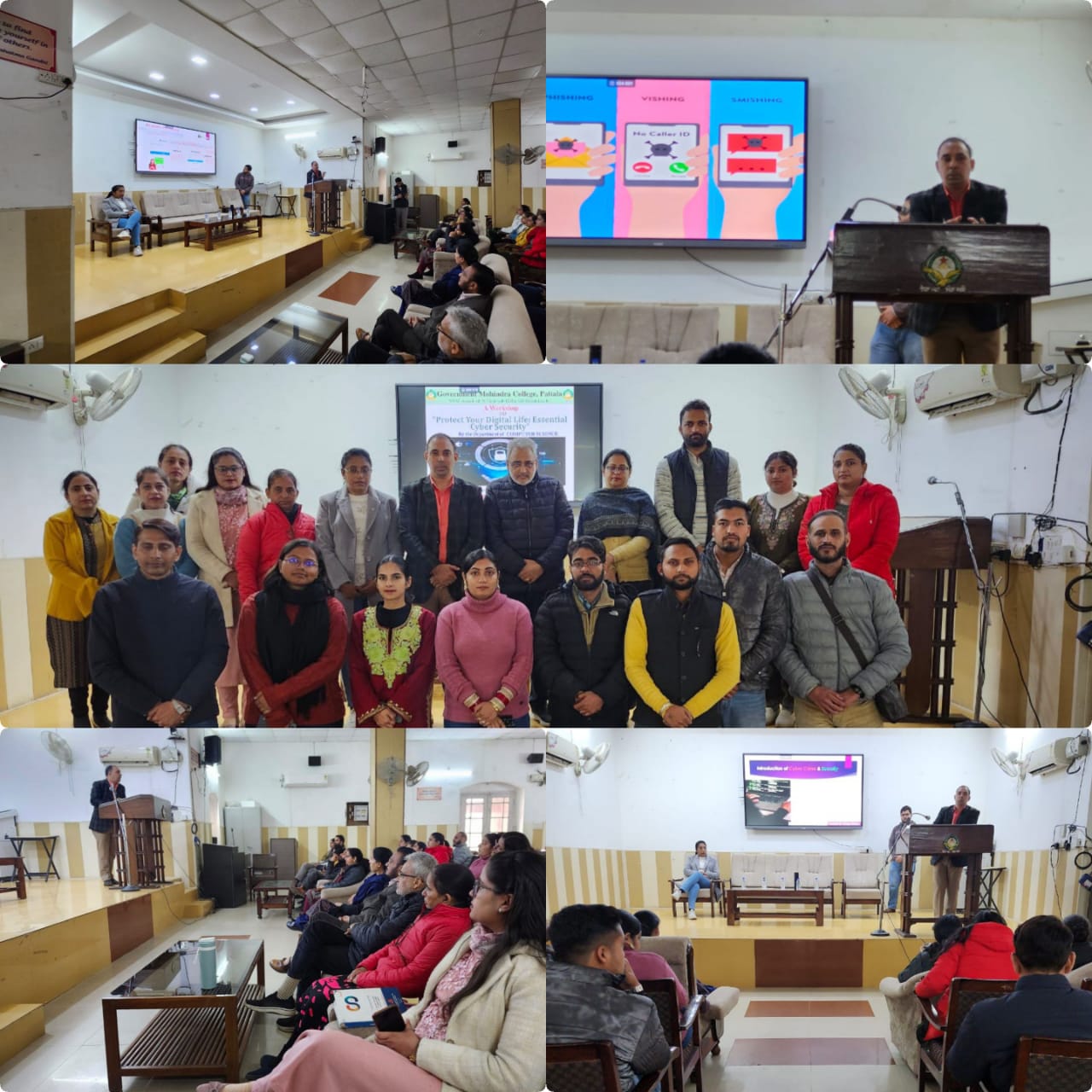 38th Cyber Security Seminar at Govt Mahindra College,Patiala