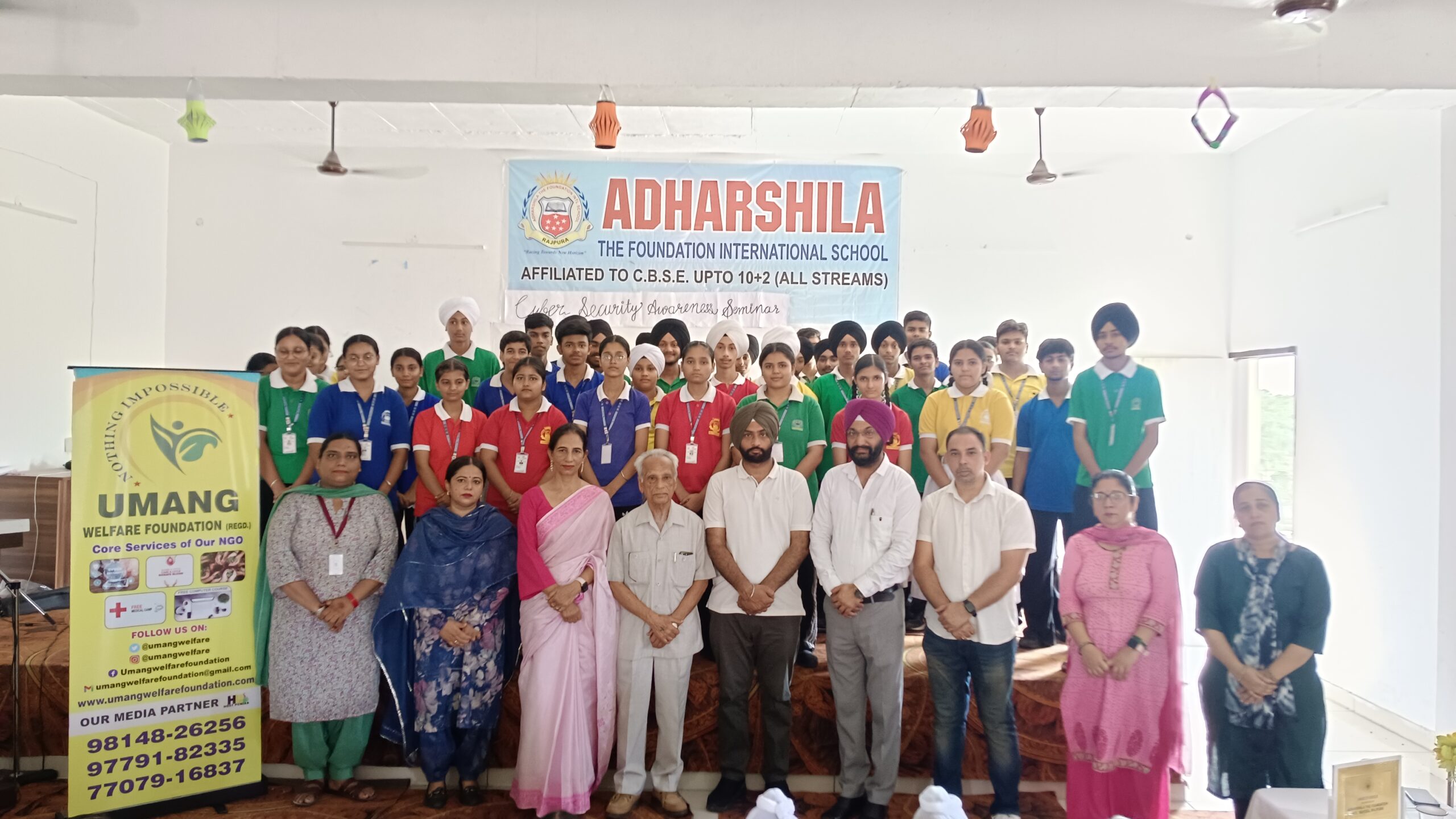 41st Cyber Awareness Seminar Organized at Adharshila School, Kheri Gandian, Patiala