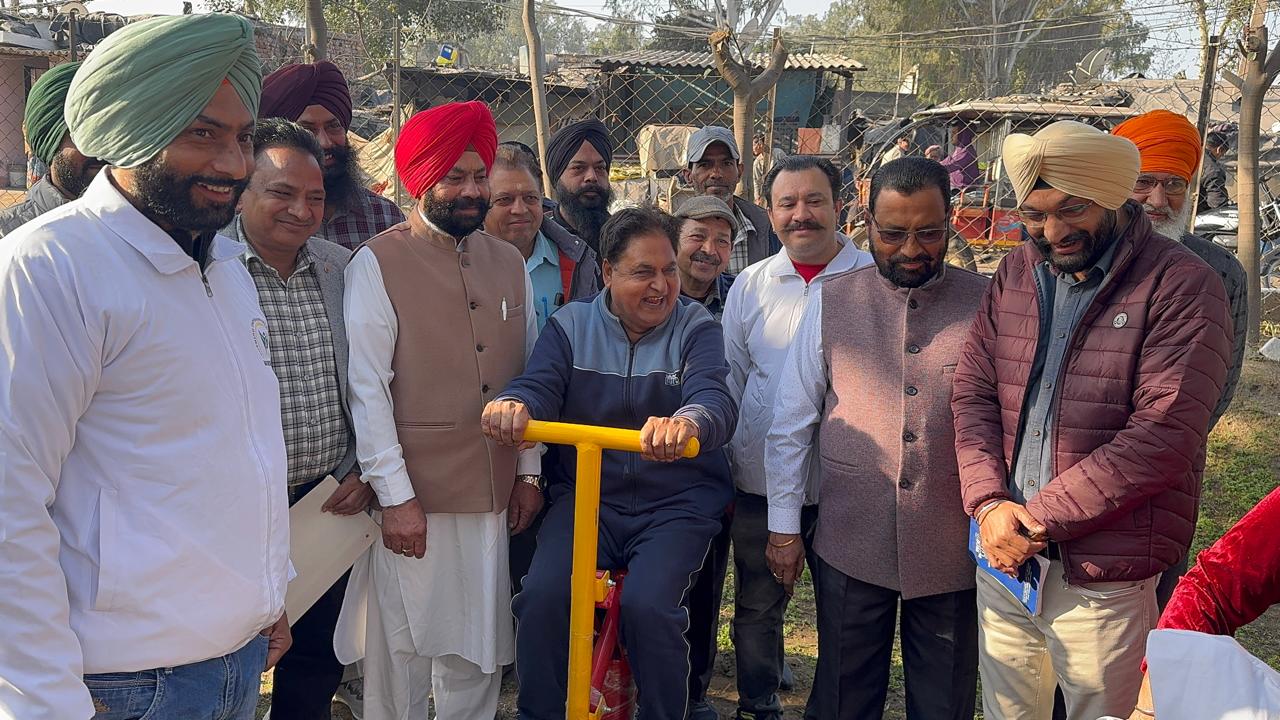 Open Gym for everyone- opening at TafazalPura Park, Patiala