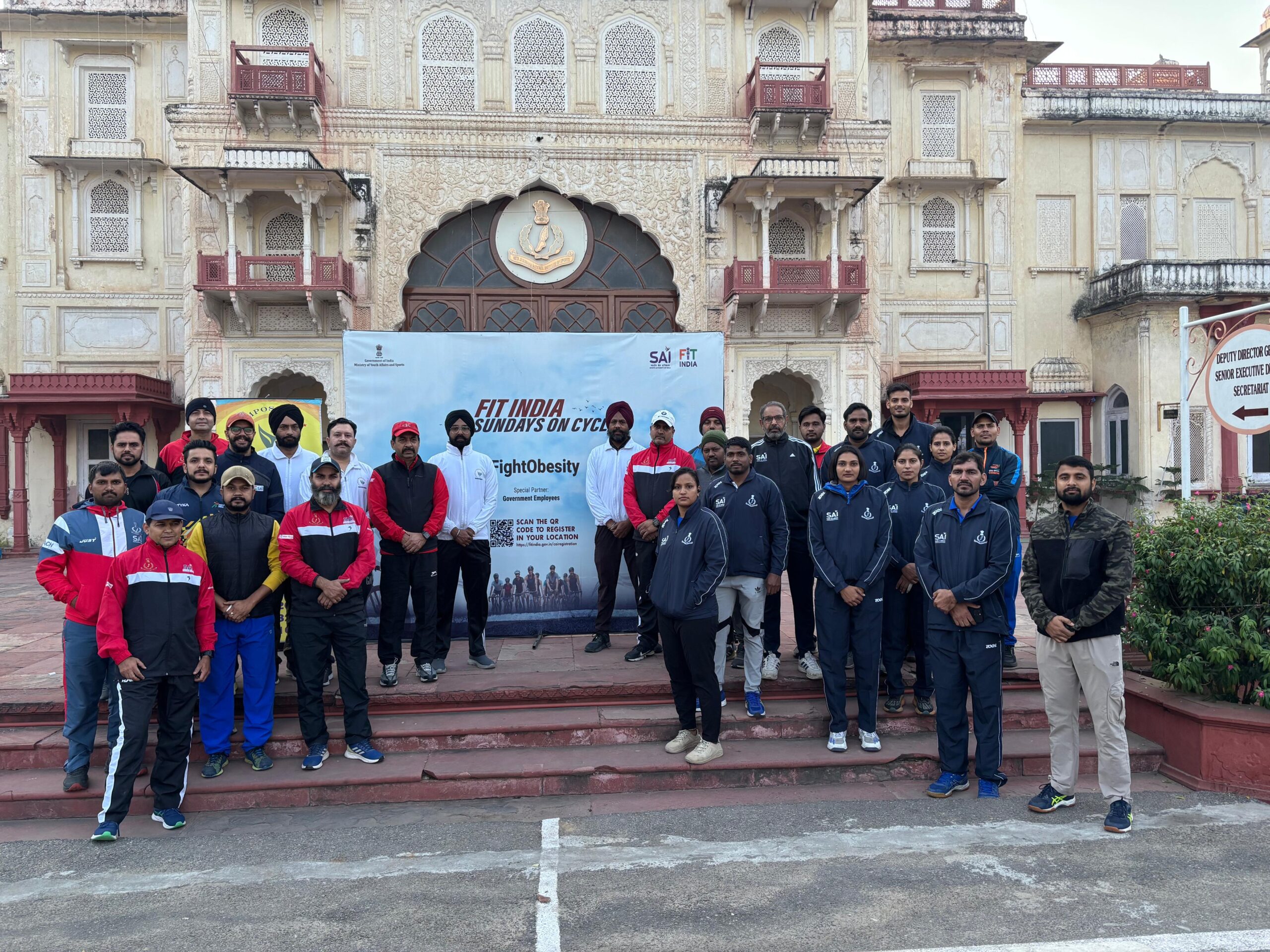 Umang Organizes Cycle Rally in Collaboration with FIT India on “Sunday on Cycles”